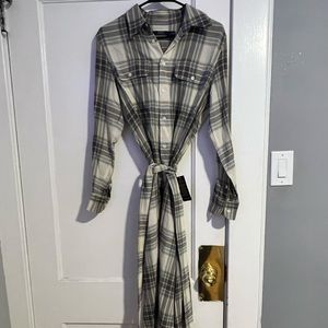 Ralph Lauren maxi button up dress